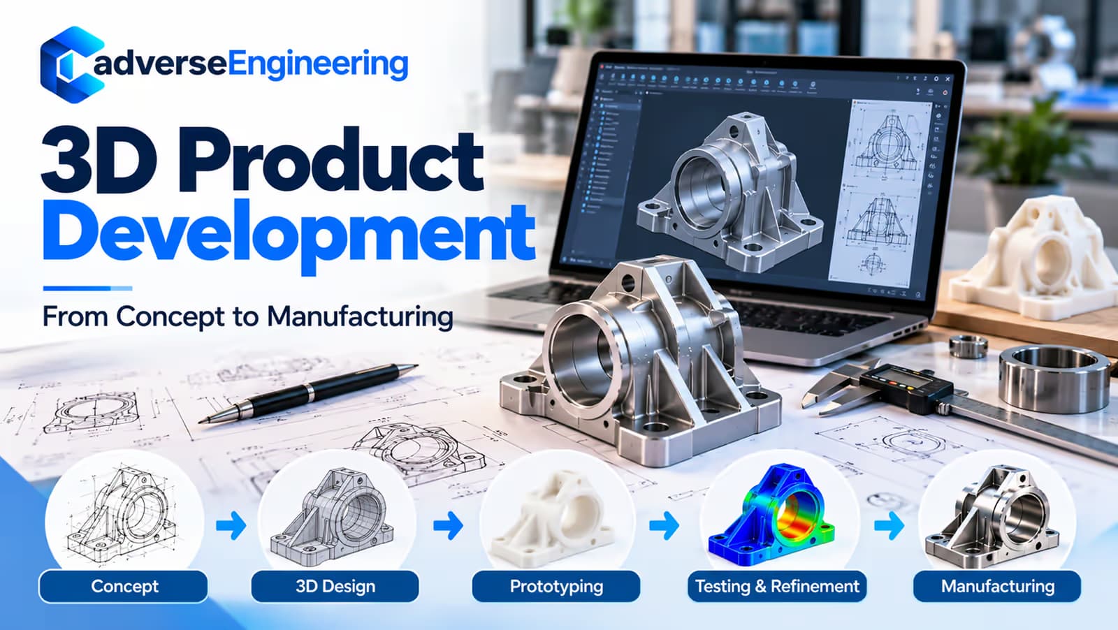 3D Product Development: From Concept to Manufacturing