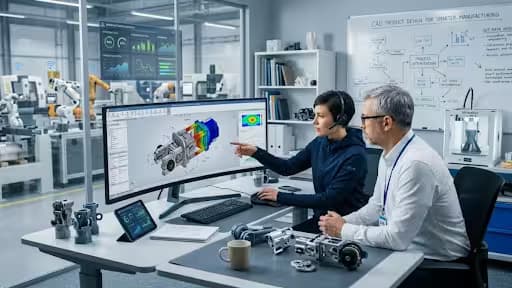 CAD Product Design for Smarter Manufacturing Solutions
