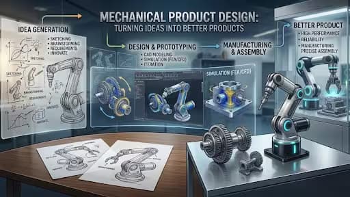 Mechanical Product Design: Turning Ideas Into Better Designs